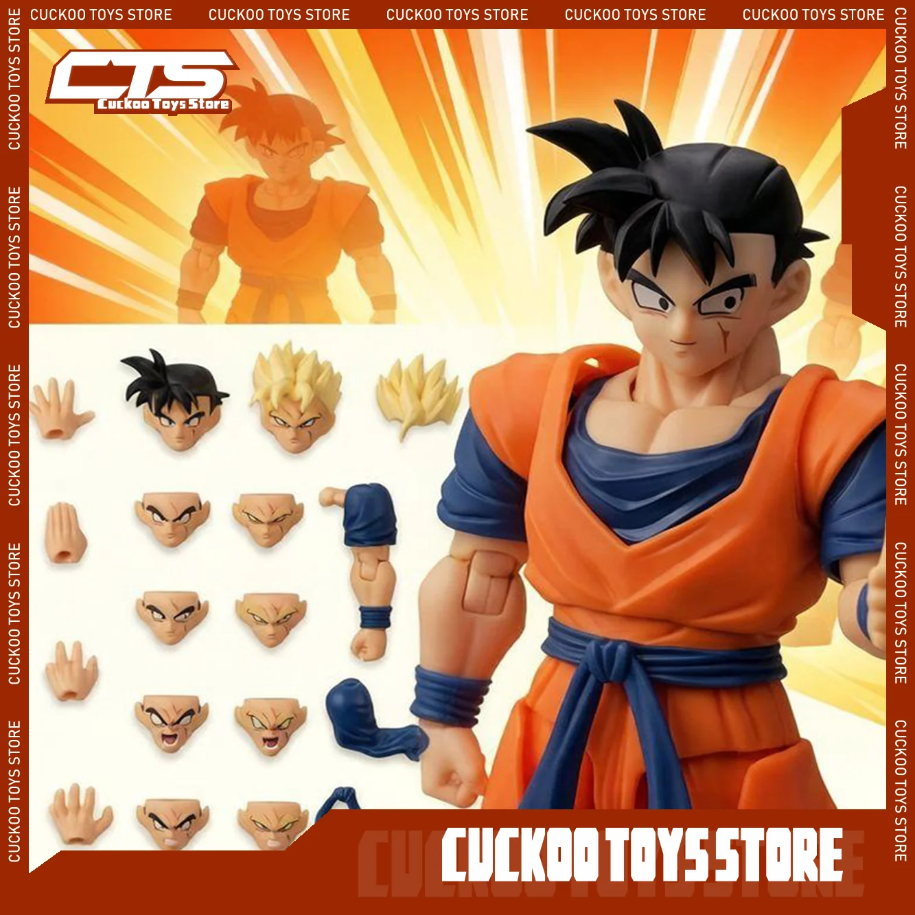 

НОВИНКА! Фигурка Сон Гохана с одной рукой (Dragon Ball) - Гохан с отсутствующей рукой, фигурка орлиного героя HAZ001, коллекционная игрушка из ПВХ, подарок.