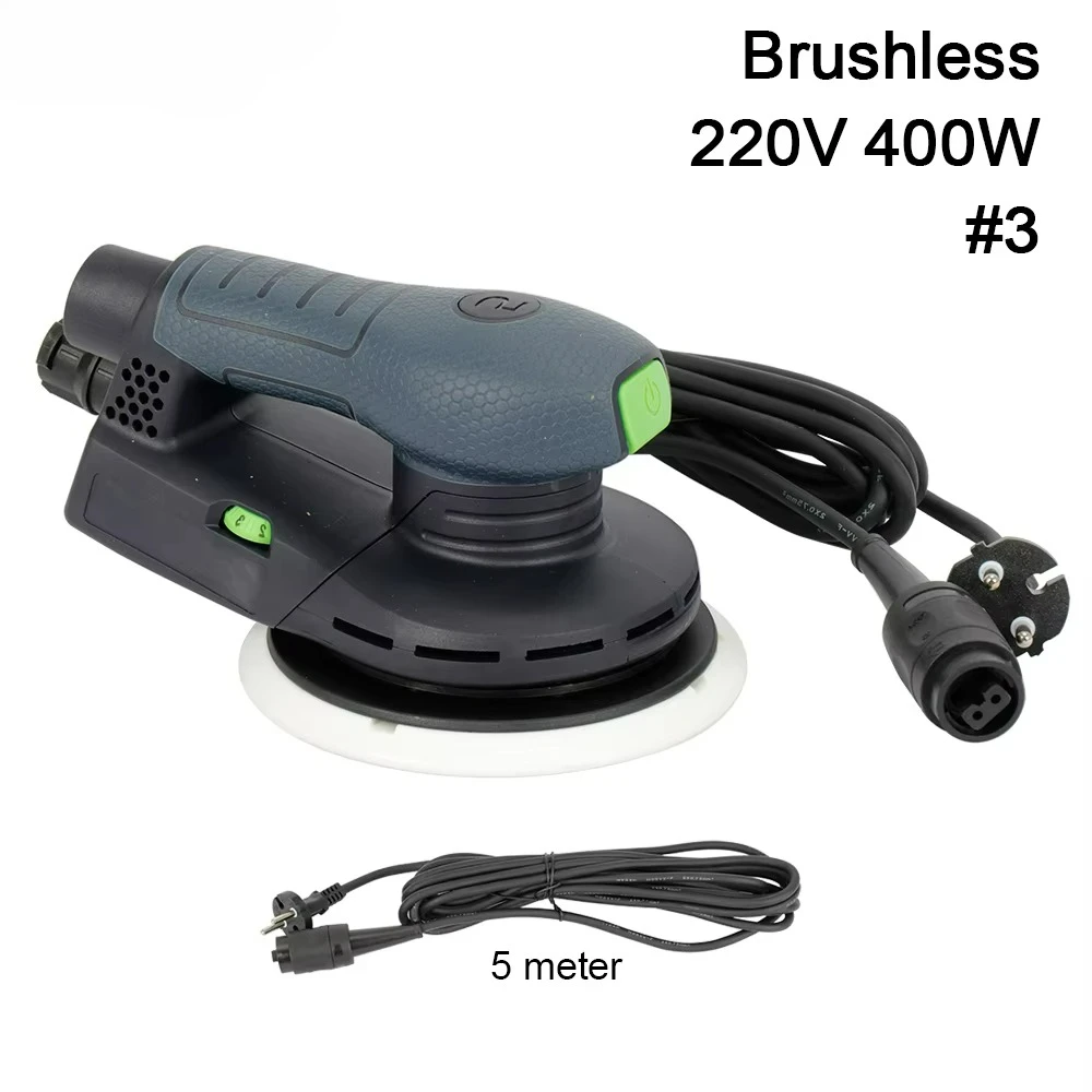 

Brushless 6 Inch Car Body Orbital Electric Automotive Dust Free Dry Sanding Machines for Automotive Random Orbital Sander 150mm