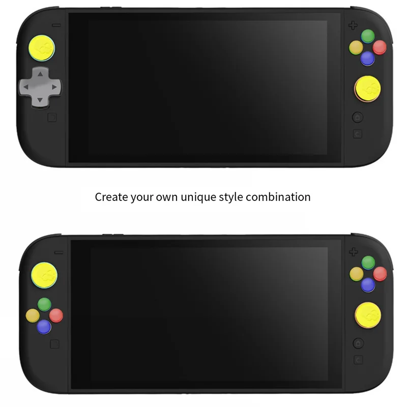 AA60-จอยสติ๊ก + ปุ่ม D-Pad ชุดสําหรับ Switch2 แยกสําหรับสวิทช์ 2 D-PAD สีปุ่มหมวกอุปกรณ์เสริม