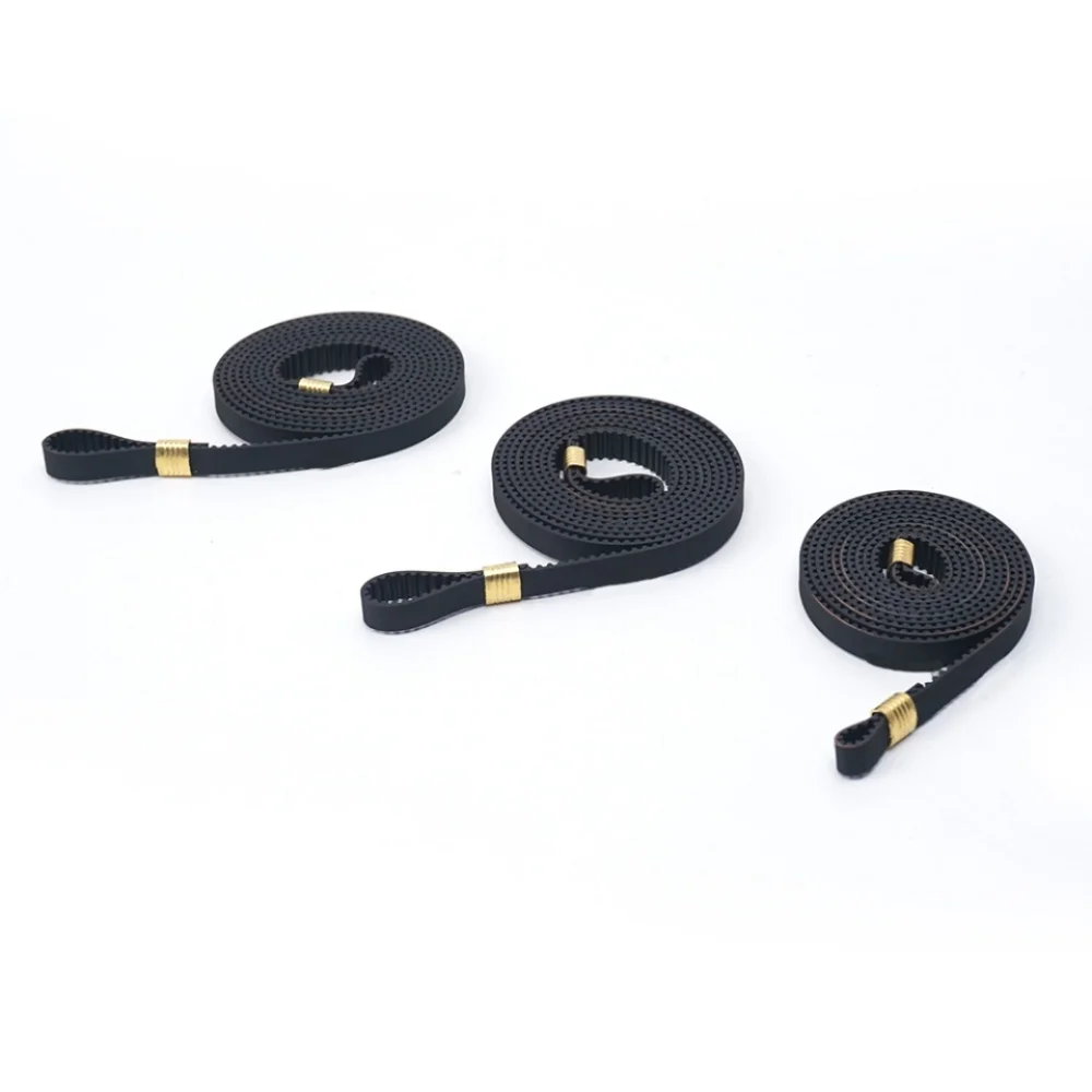 حزام GT2 6 مللي متر عرض حزام متزامن طول 5 متر حزام ناقل بكرة عدة لأجزاء النقش بالليزر باستخدام الحاسب الآلي محور X/Y لـ ACMER P1/P2 #6