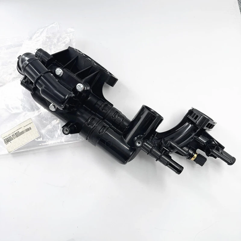 Engine Radiator Thermostat Housing for 12-19 Hyundai Santa Fe XL Azera Kia Cadenza Sorento Sedona 3.3L 256003CAE0 25600-3CAE0