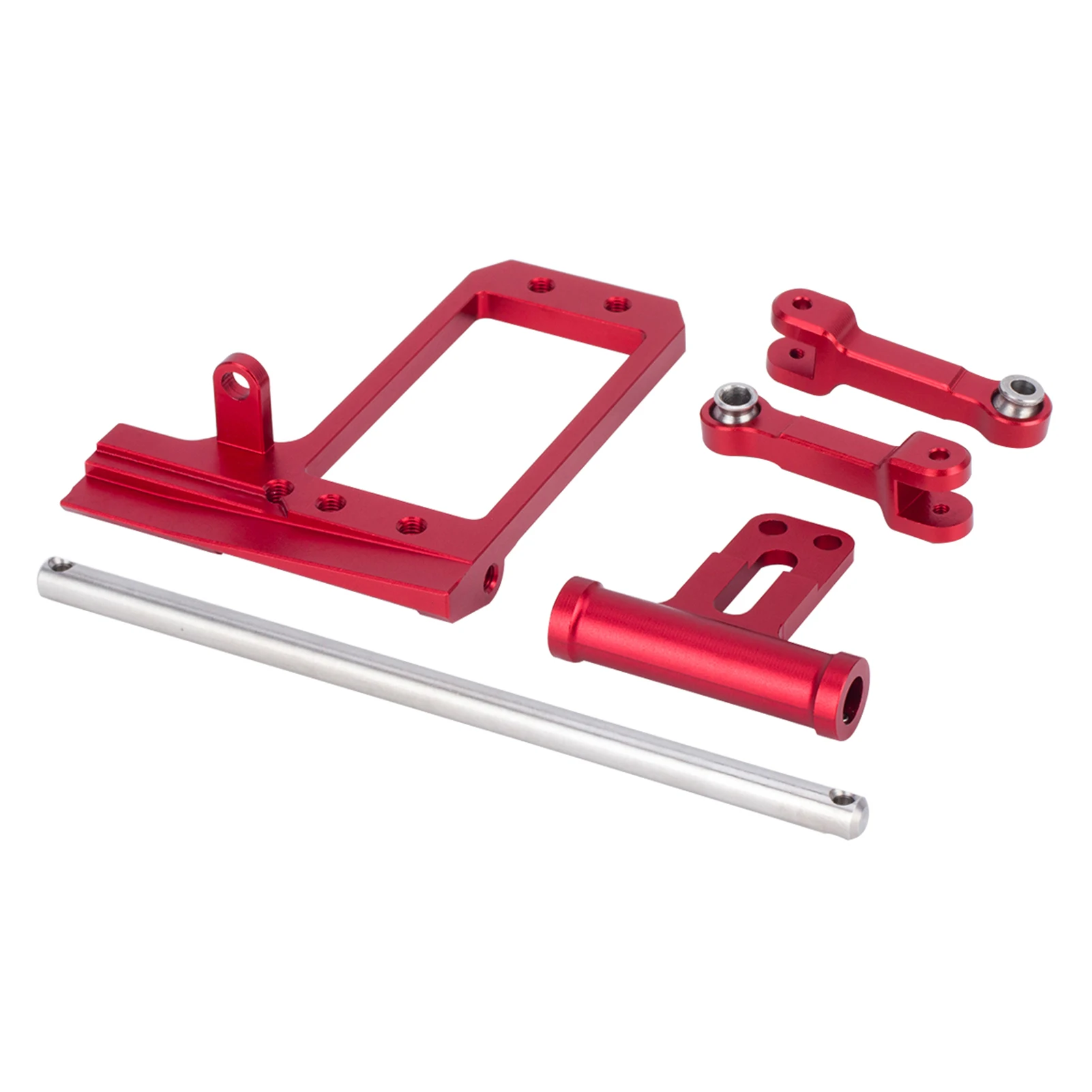 RCGOFOLLOW Steering Servo Support RC Car Part Increased Strength Servo Mount Bracket For 1/10 Axial VS4-10 Crawler