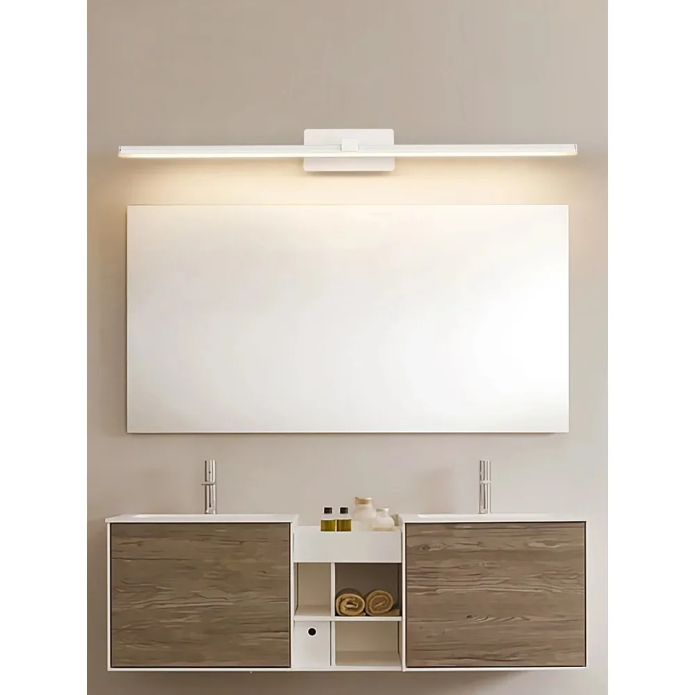 60CM Wall Lamp Cool White Modern Led Mirror Light Aluminum Wall Mounted Industrial Lamp Bathroom Living Room Interior Lighting