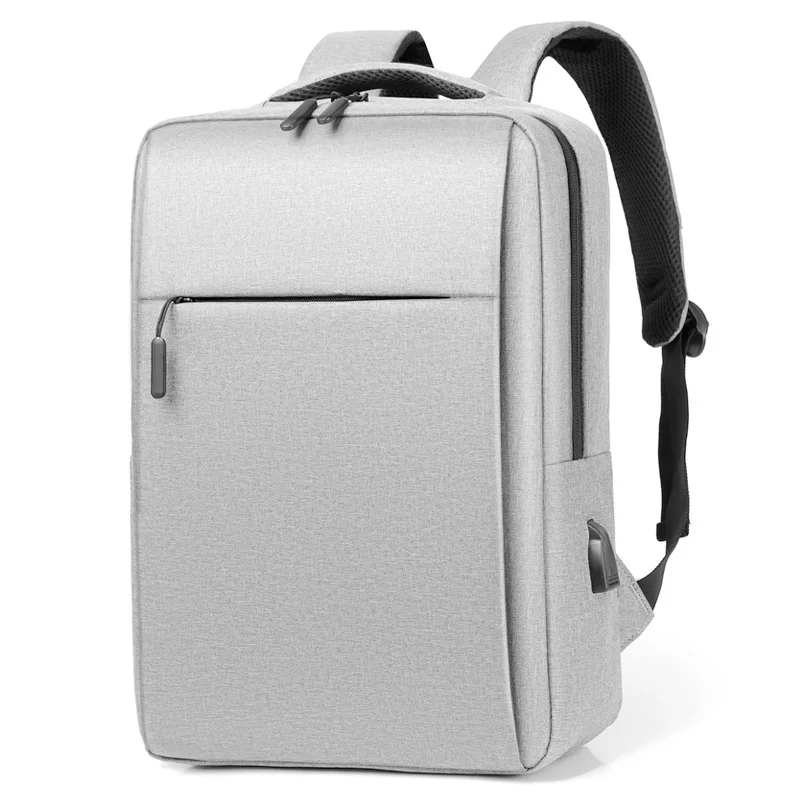 13 14 15 Inch Double Shoulder Solid Color PC Bag Men Laptop Backpack Women Computer Backpacks for Apple Huawei Lenovo ASUS Dell