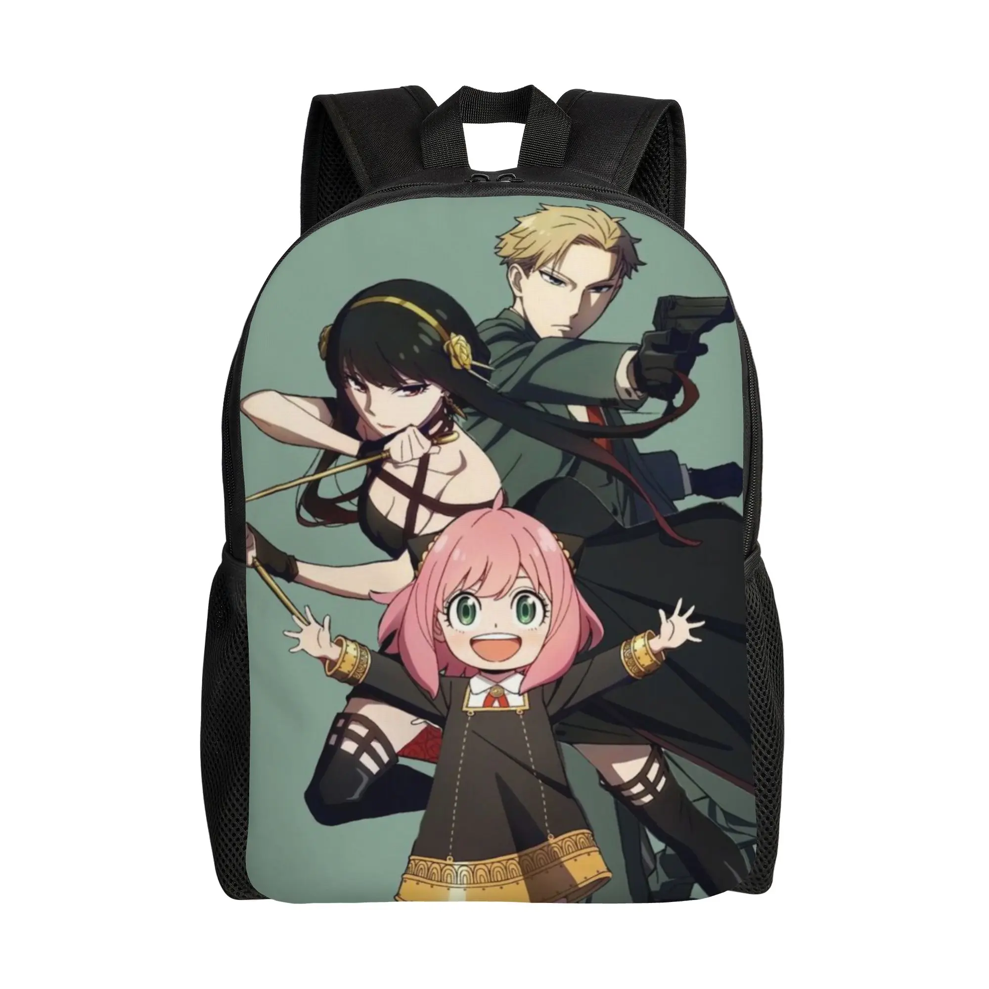 SPY×FAMILY Schoolbag Back to school season Unique Fake Household  Large Capacity Backpack