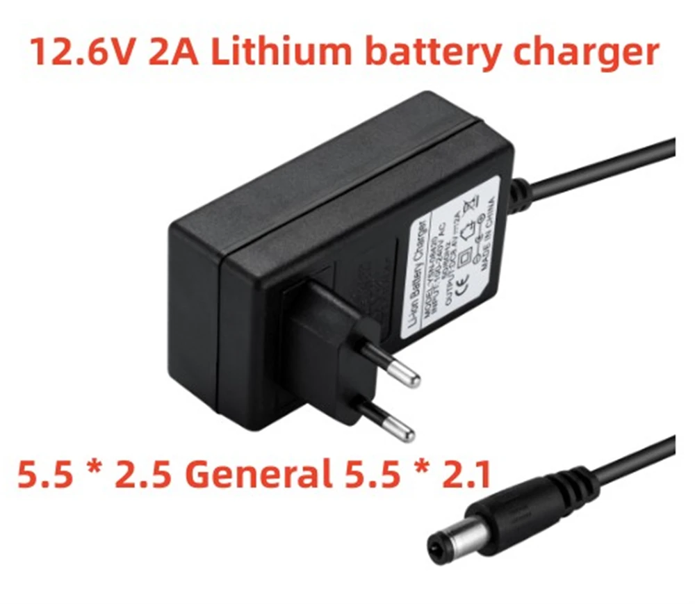 12.6V 2A Lithium Battery Charger