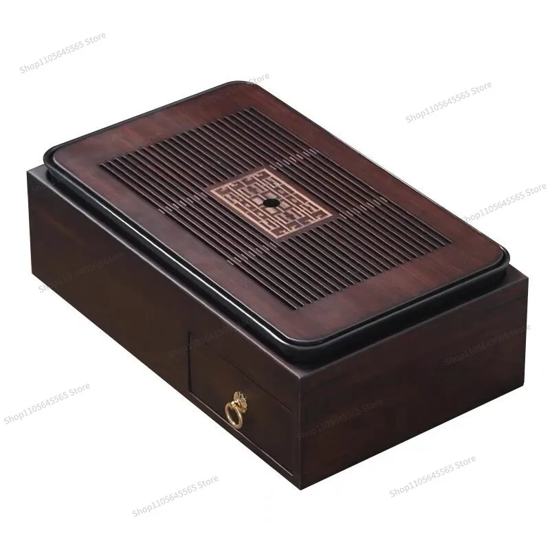 Home Multifunctional Storage Box Tea Tray Large Set Tea Table Tray Retro Storage