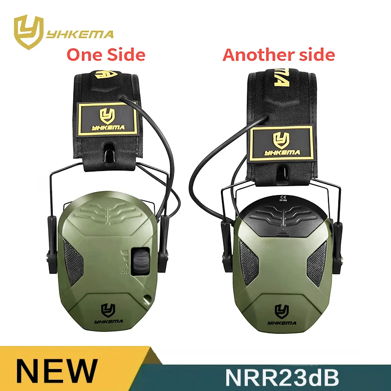 

Tactical shooting earmuffs, noise-cancelling earphones, electronic hearing protection earmuffs, active earmuffs