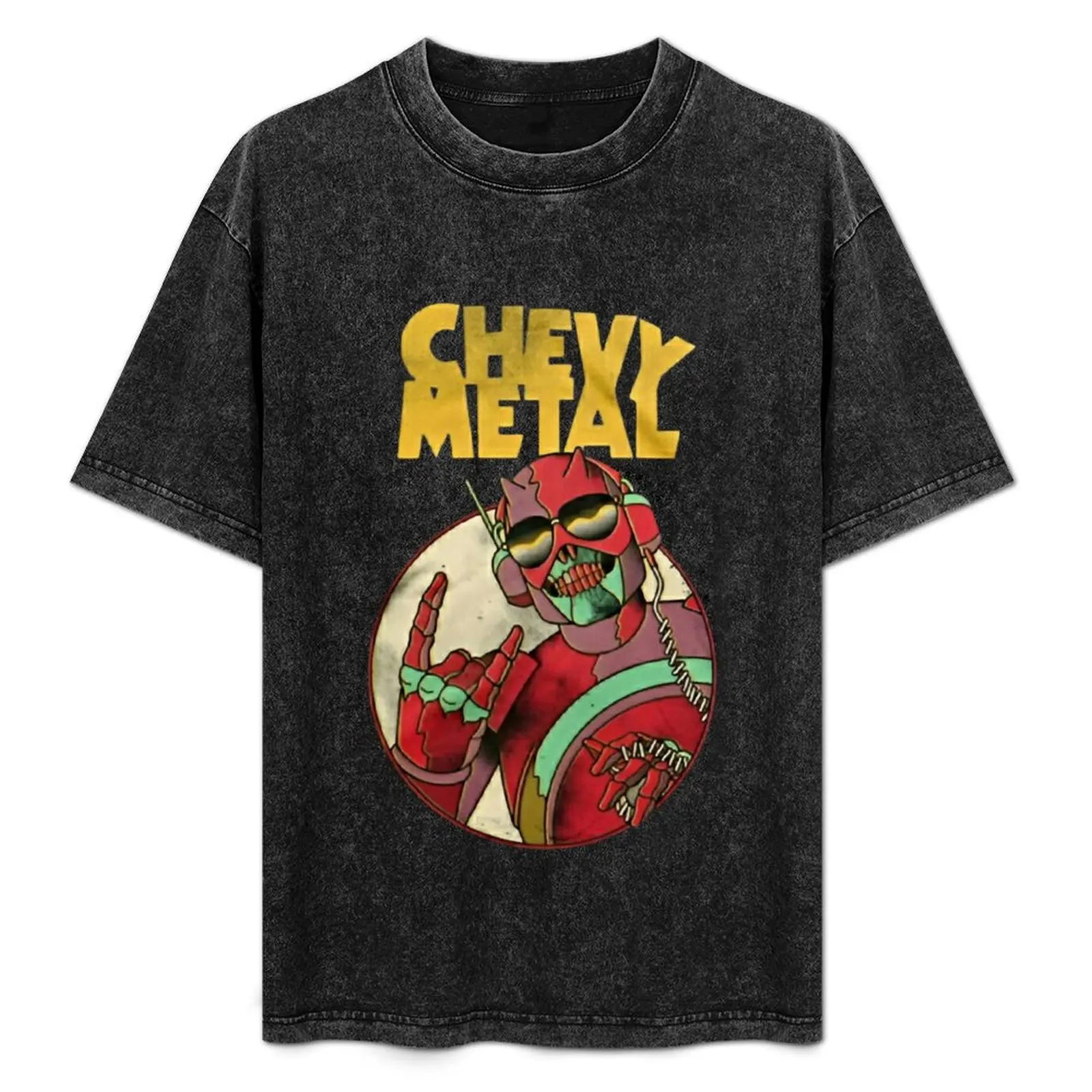 

CHEVY METAL T-Shirt funny gifts essential t shirt Anime t-shirt shirts graphic tees plus size men clothing