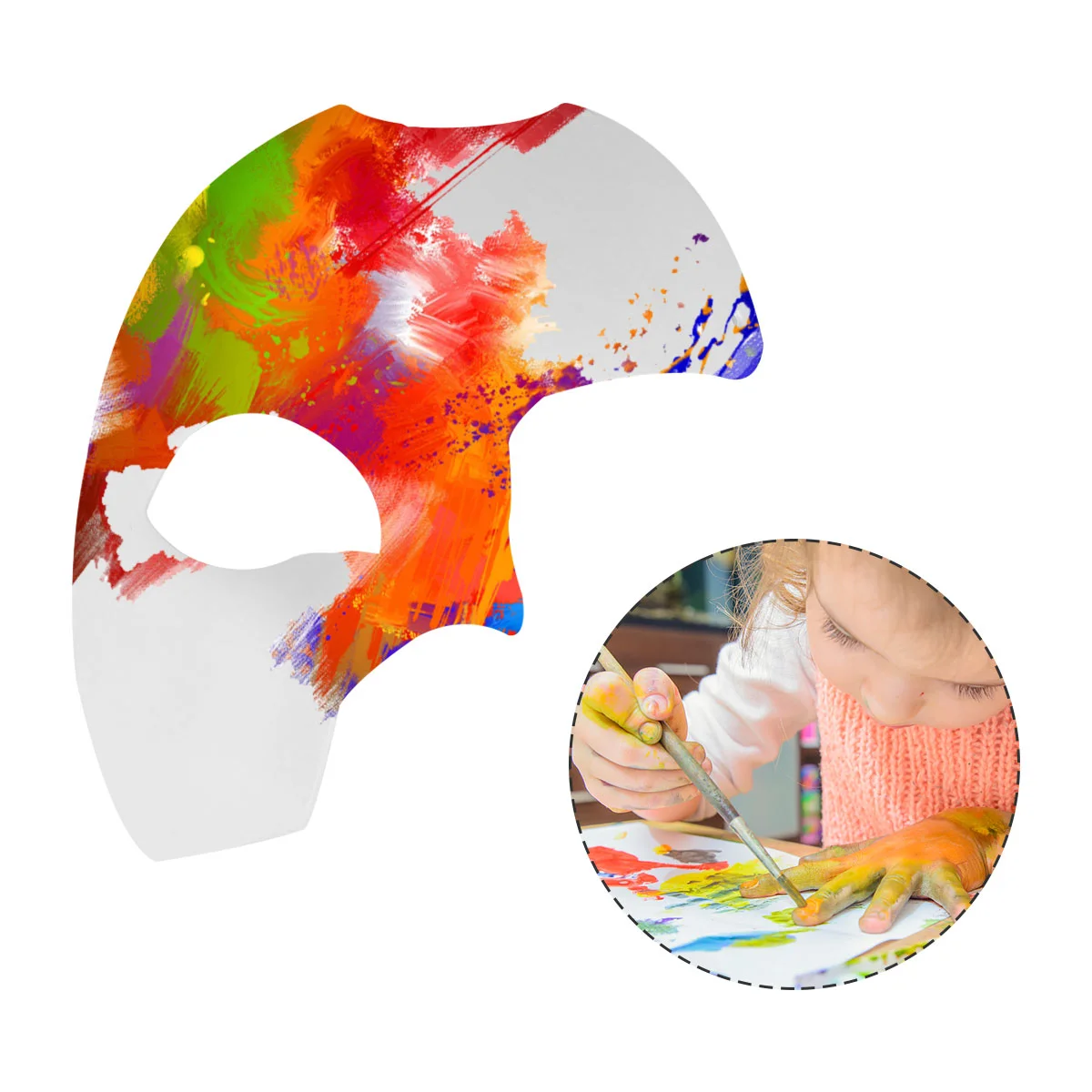 12 Pcs Halloween Hand-painted DIY Masks Paper Pulp Painting for Party Costume Facial Paintable Club