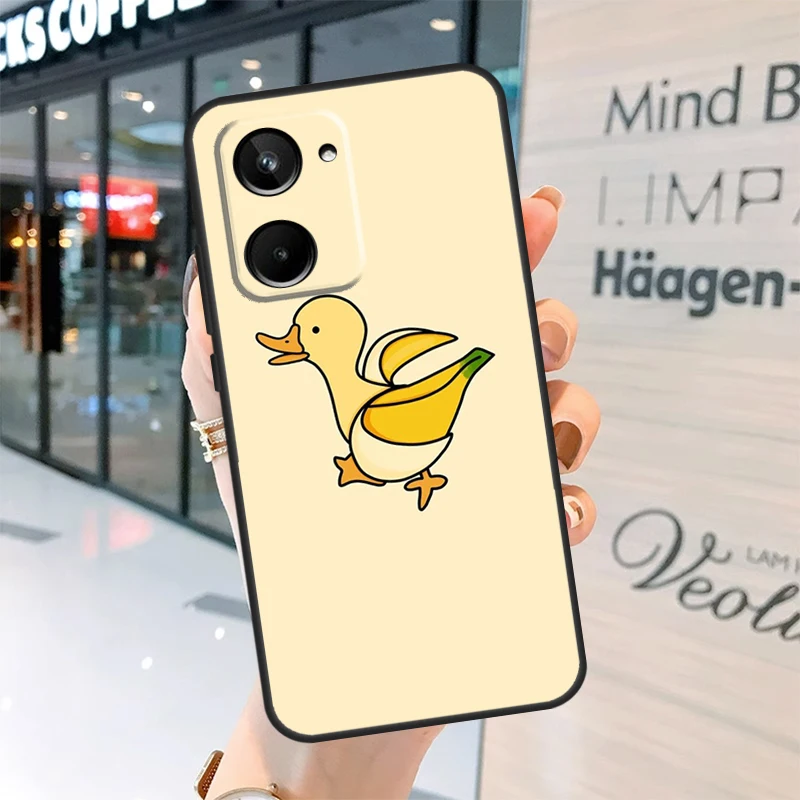 الميمات الكرتون مضحك الموز الحال بالنسبة Realme 15 برو 14 13 11 12 برو زائد GT7 GT6 C55 C51 C53 C35 C33 C61 C65 C67 C71 C75