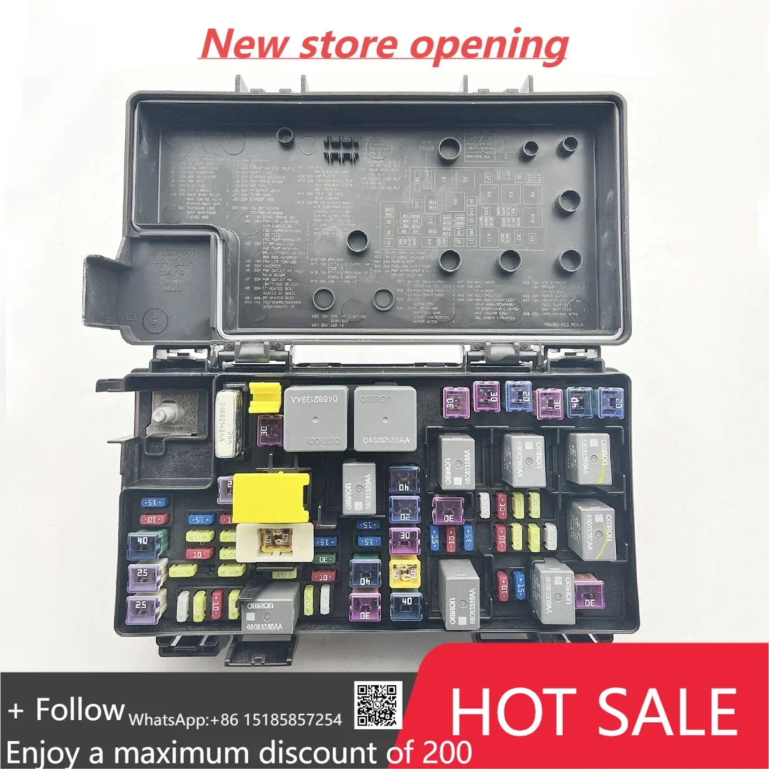 

68244850AA Power TIPM Fuse Box for Jeep Grand Cherokee 2011 4692315AJ 4692315AI