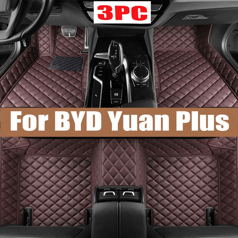 

Carpets For BYD Yuan Plus Atto 3 2021 2022 2023 2024 Atto3 Car Floor Mats Auto Interior Accessories Automobiles Parts Cover