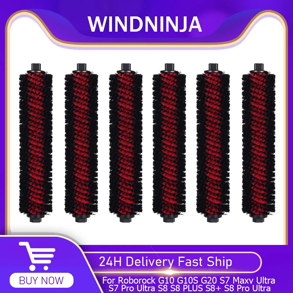 

For Roborock S7 Maxv Ultra S7 Pro Ultra Cleaning Rolling Brush Accesories S8 S8 PLUS S8 Pro Ultra S8 MaxV High Speed Brush Parts