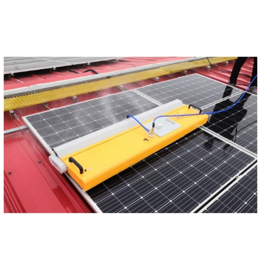 Photovoltaic remote control robot cleaning equipment/roof distributed remote control cleaning machine/ image 2