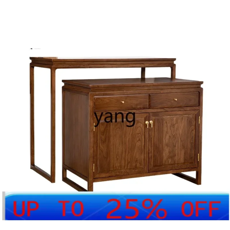 

LMM solid wood table Buddha Taiwan household incense case new Chinese table