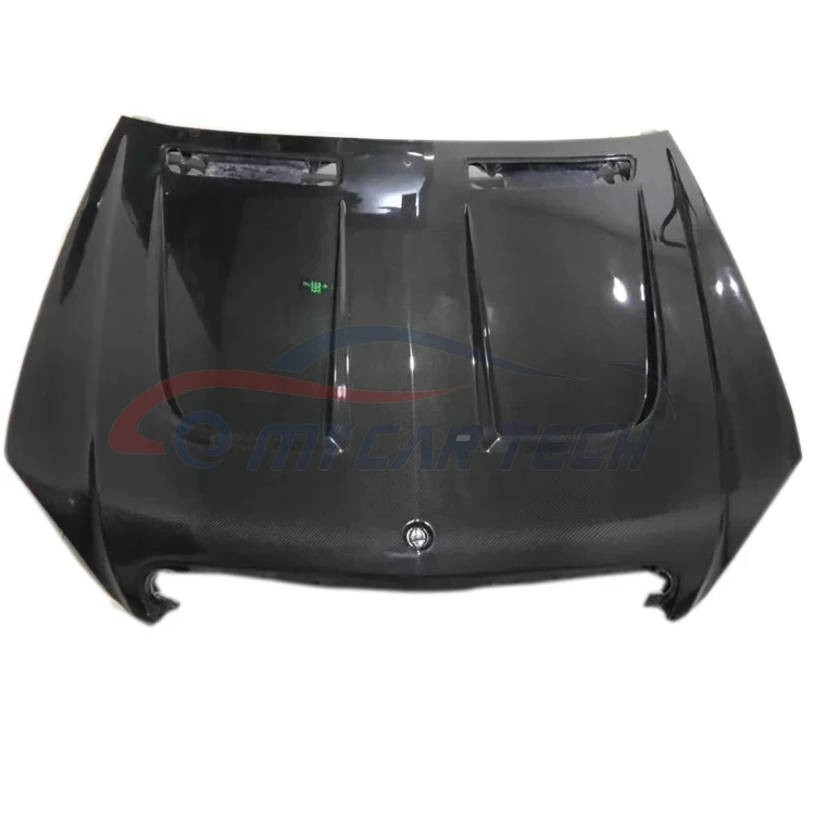 

For Mercedes-Benzs s Class W221 Pd Style Real Carbon Fiber Bonnet Engine Hood Bodykit