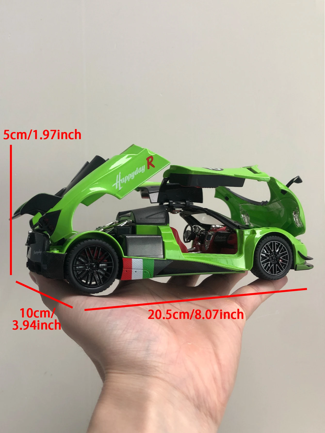 1:24 Simulated Zinc Alloy Super Car Static Ornament, Metal Collectible Gift Car view 6