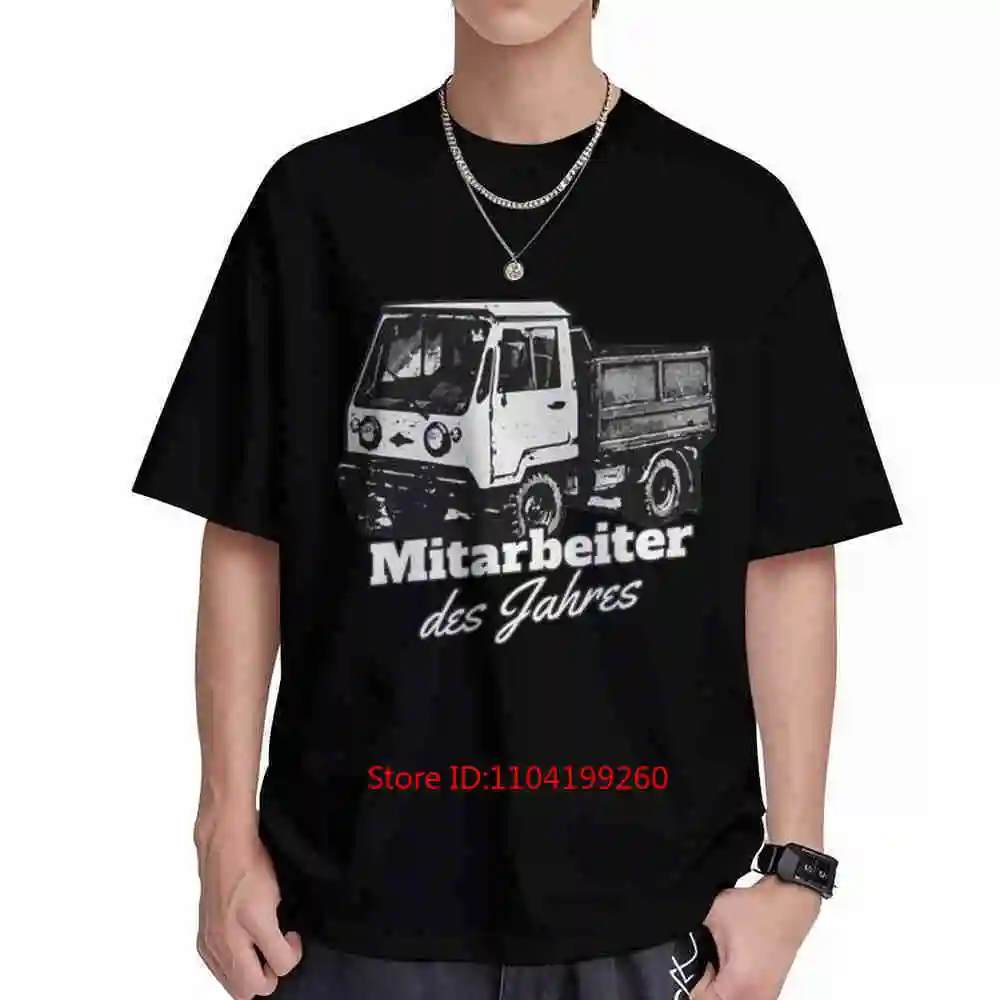 Multicar Employee Of The Year Gdr Commercial Vehicle Short Sleeve Tee 100% Cotton T-Shirt