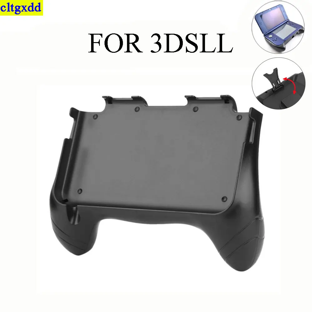 

Game controller shell plastic handle bracket for 3DS LL XL game handle bracket black