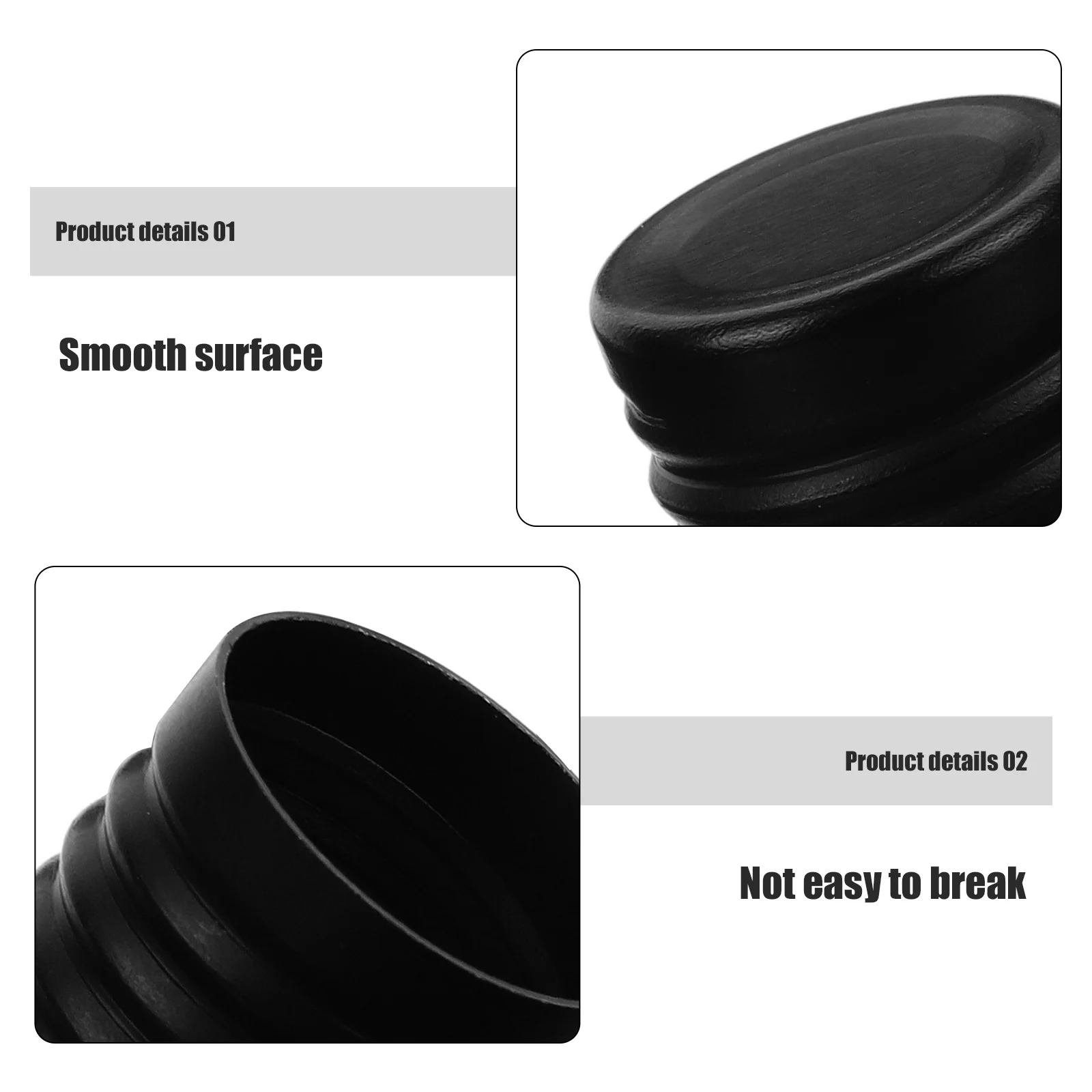 

3 Pcs Has Aluminum Cap Can Sealer Jar Household Bottle Lids Convenient Black Cup Cover Control Travel