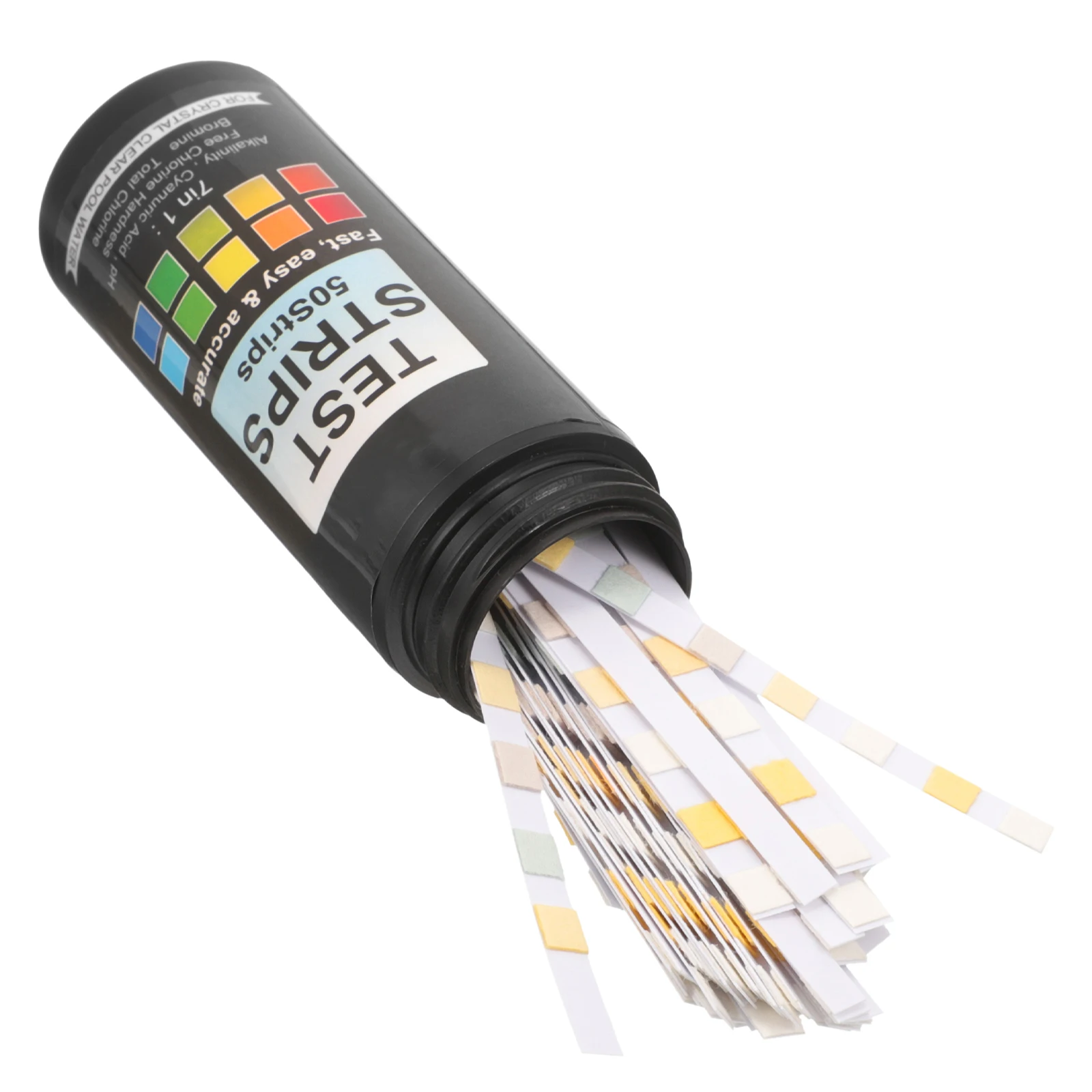 

50 Pcs Spa Test Strips Hot Tub Water Swimming Pool for Paper Tools Testing Kit Ph