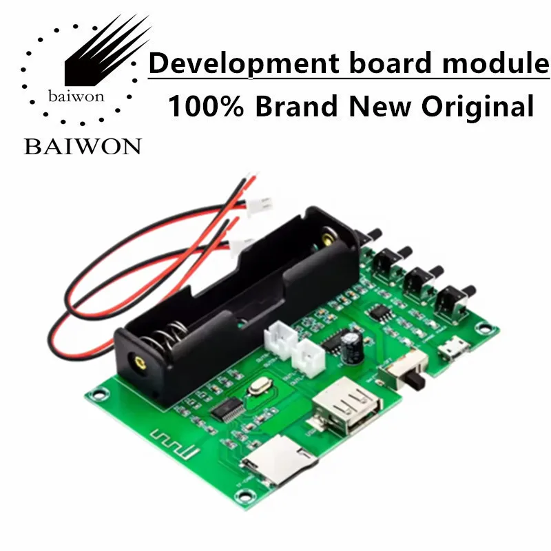 XH-A150 digital Bluetooth amplifier board PAM8403 onboard lithium battery turntable rechargeable dual channel 10W