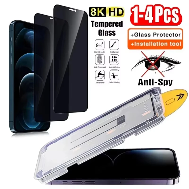 

Privacy Screen Protector for Xiaomi 14 13T Pro Redmi Note 13 12 11 8 9 10 Pro 14C 12S Poco X6 M6 Anti Spy Dust free Installation