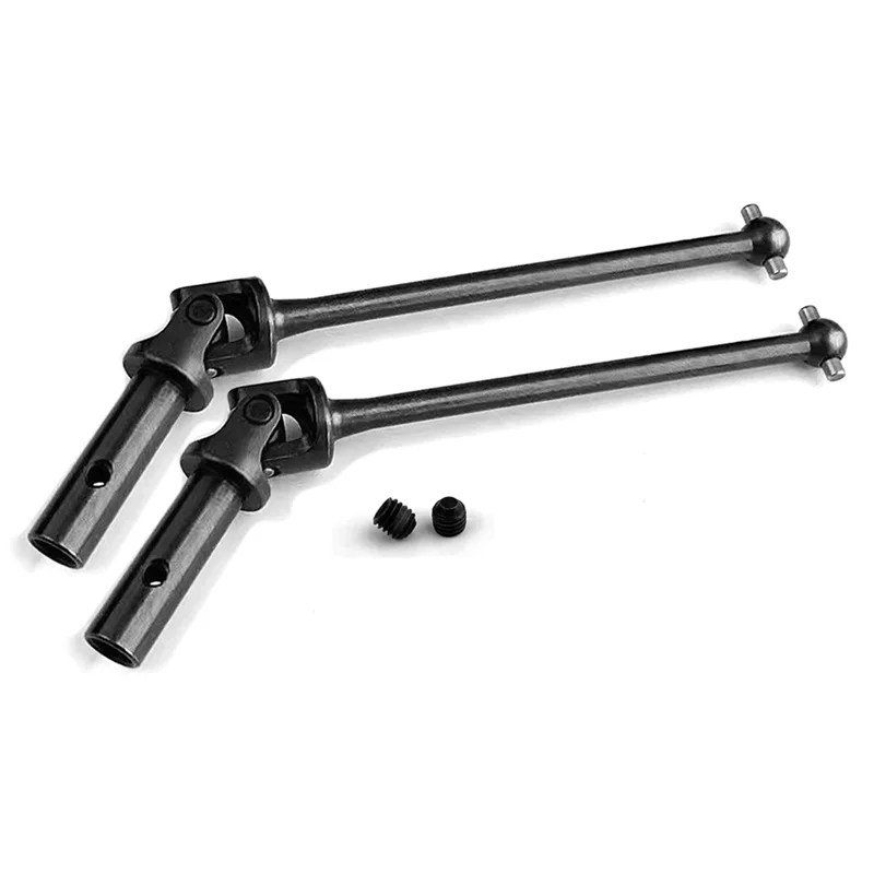 YSUN-2Pcs Metal Front Drive Shaft CVD Driveshaft 312809 For FS 1/8 RC Car Upgrade Parts Spare Accessories