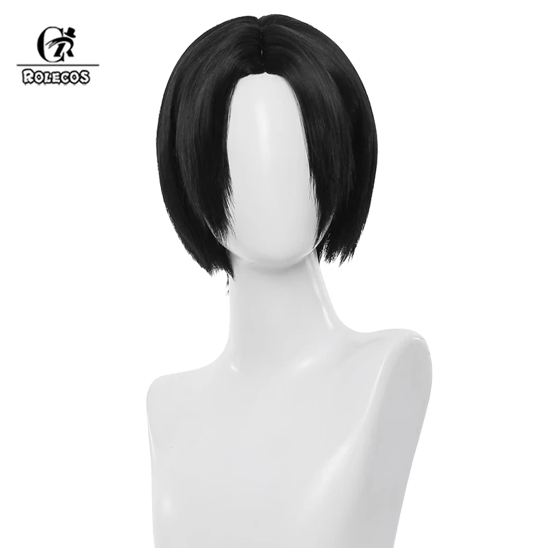 NSPSTT NANA Oosaki Nana Cosplay Wigs Oosaki Nana 30cm Women Short Straight Black Halloween Party Wig Synthetic Hair