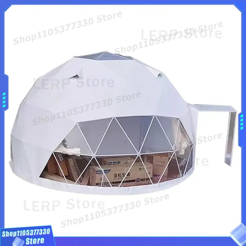 Most Popular Domo Luxury Glamping Tent Modern PVC Tear Resistant Quick Assembly Weather Proof Performance for Resort Camping