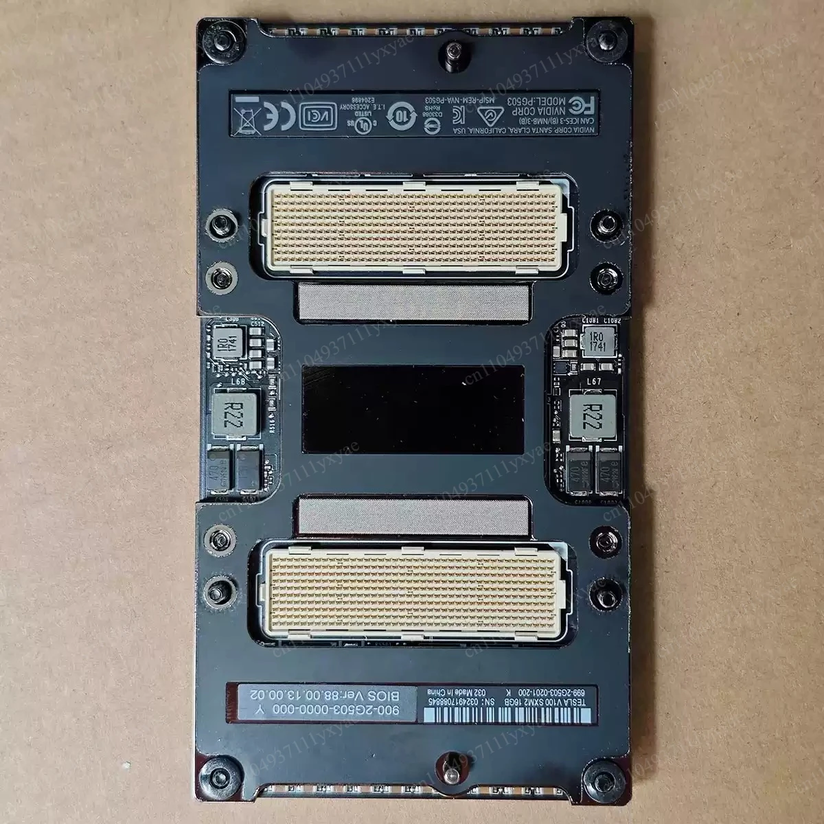 V100 16G SXM2 graphics card deep learning workstation AI operation GPU acceleration card（not band new）