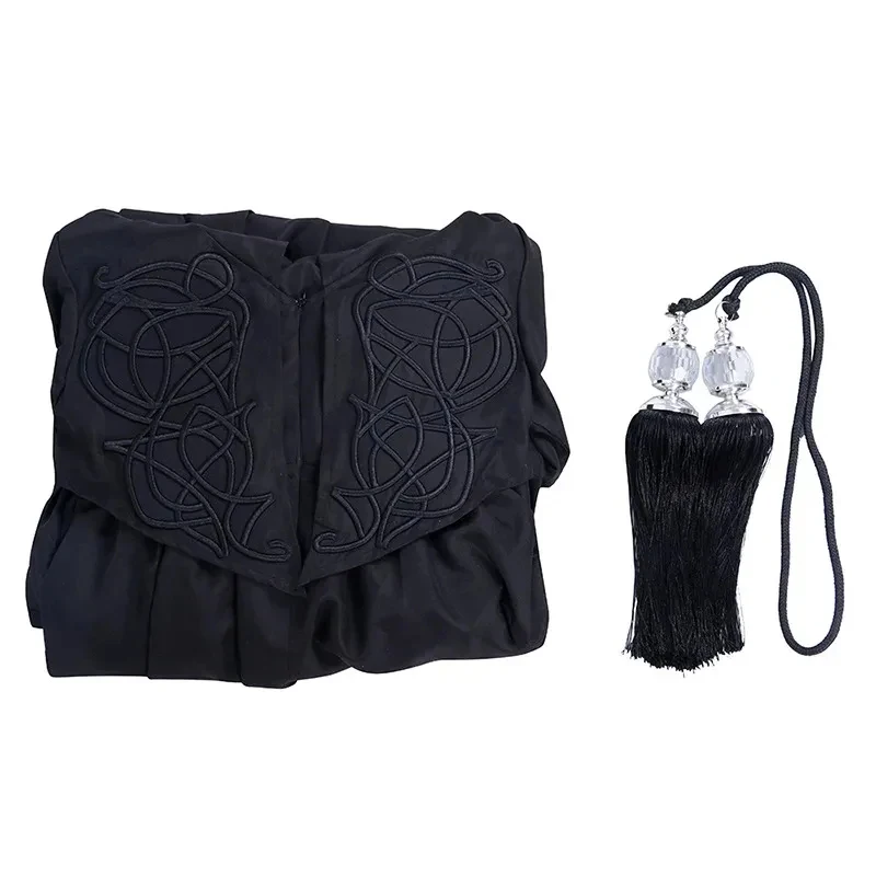 w,3;f'5\b/ff14 Final Anime Emet Selch robe Mask Hair Cosplay Wigs party clothing6;h\b.8'k/ view 4
