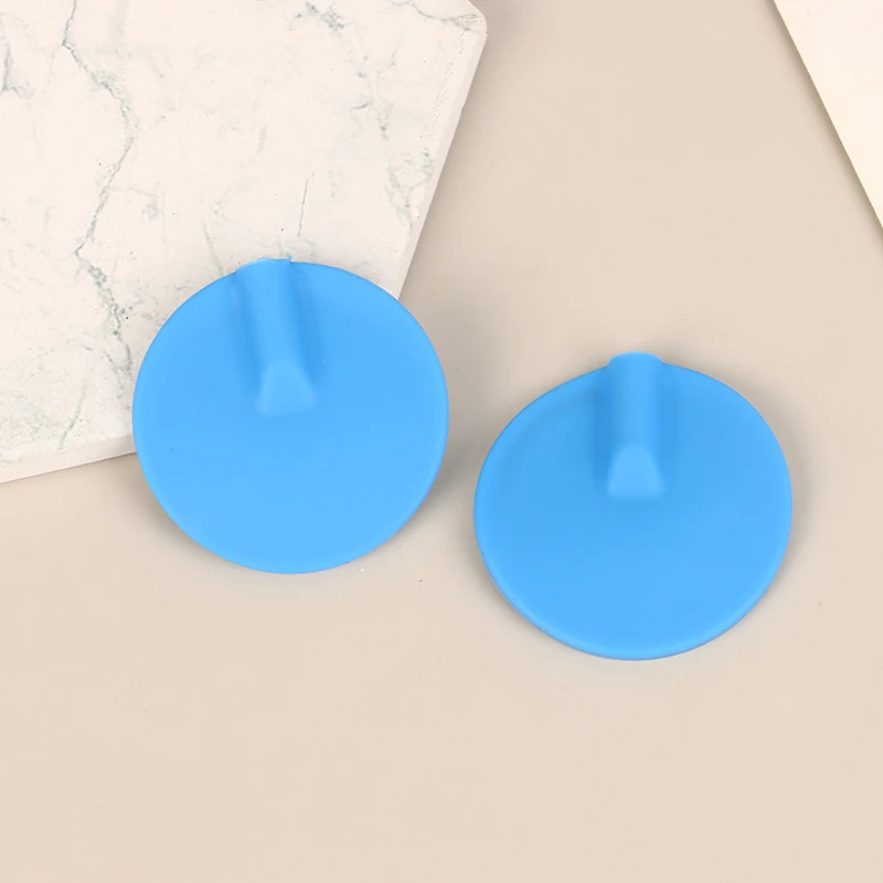 【Y】1 Pair Muscle Stimulator Circular Electrode Pad Muscle Pain Relief Replacement Pads For Body Toning Massage Machine Tool