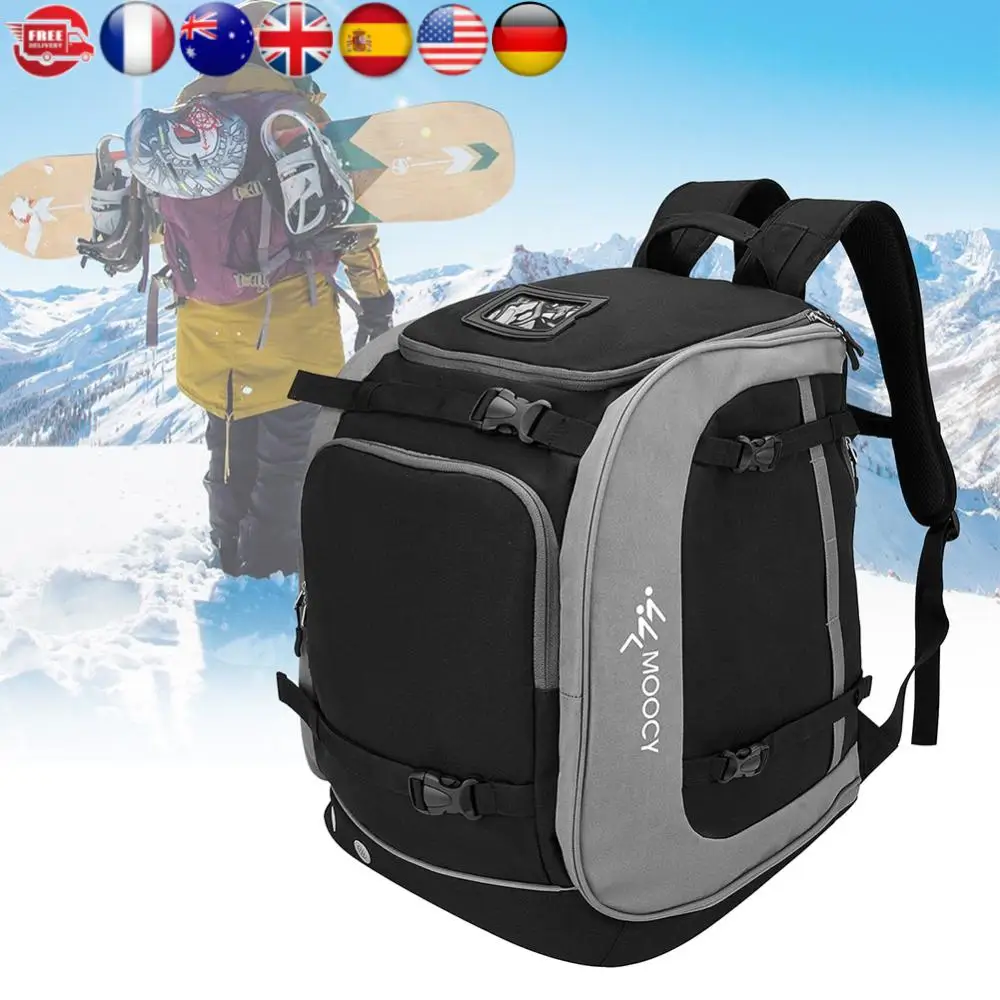 

65L Outdoor Sport Backpack Men Women Oxford Cloth Helmet Pocket Waterproof Boots Helmet Clothing Storage Bag for Hiking Climbing