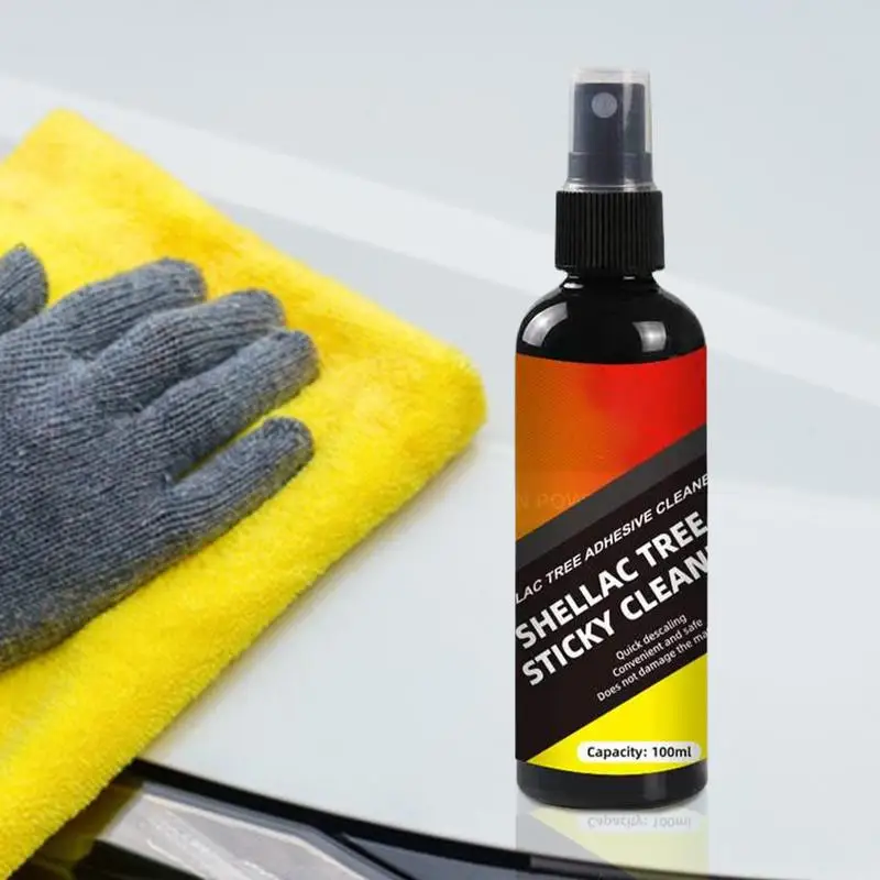 Asphalt Cleaner Insect Gum Bird Droppings Flying Paint Car Stickers Strong Adhesive Remover 100ml Ceramic Car Coating