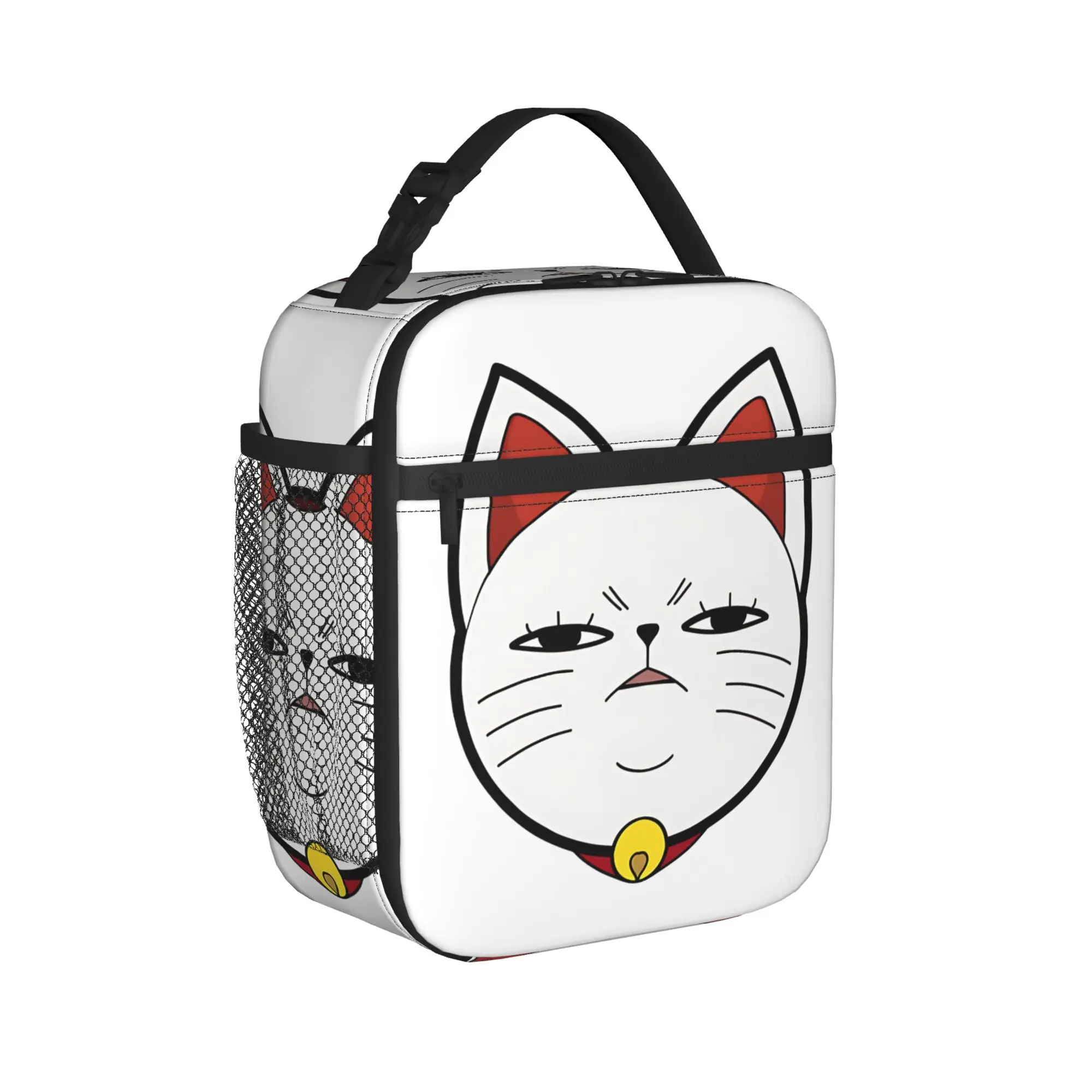 Emote Turbo Granny Cat Dandadan Thermal Insulated Lunch Bags for School  Reusable Food Bag Cooler Thermal Lunch Boxes