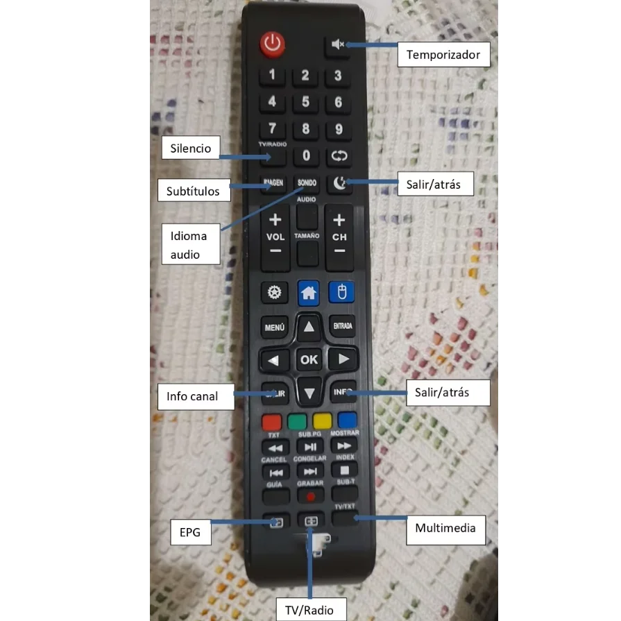 جهاز تحكم عن بعد جديد لأنظمة TD K40DLX11FS K43DLX11US K50DLX11US K58DLX11U UHD LED HDTV TV