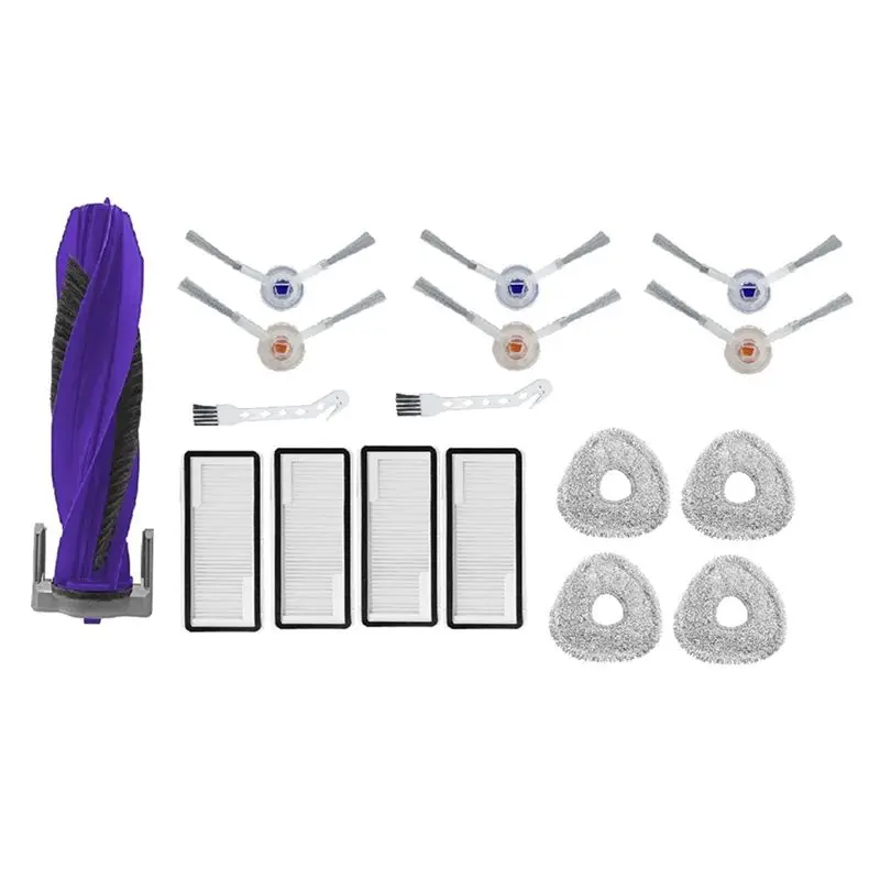 

A40Z-For NARWAL Xiaoyao 001 Robot Sweeper Accessories Main Side Brush Filter Cloth Replacement Accessories Brush