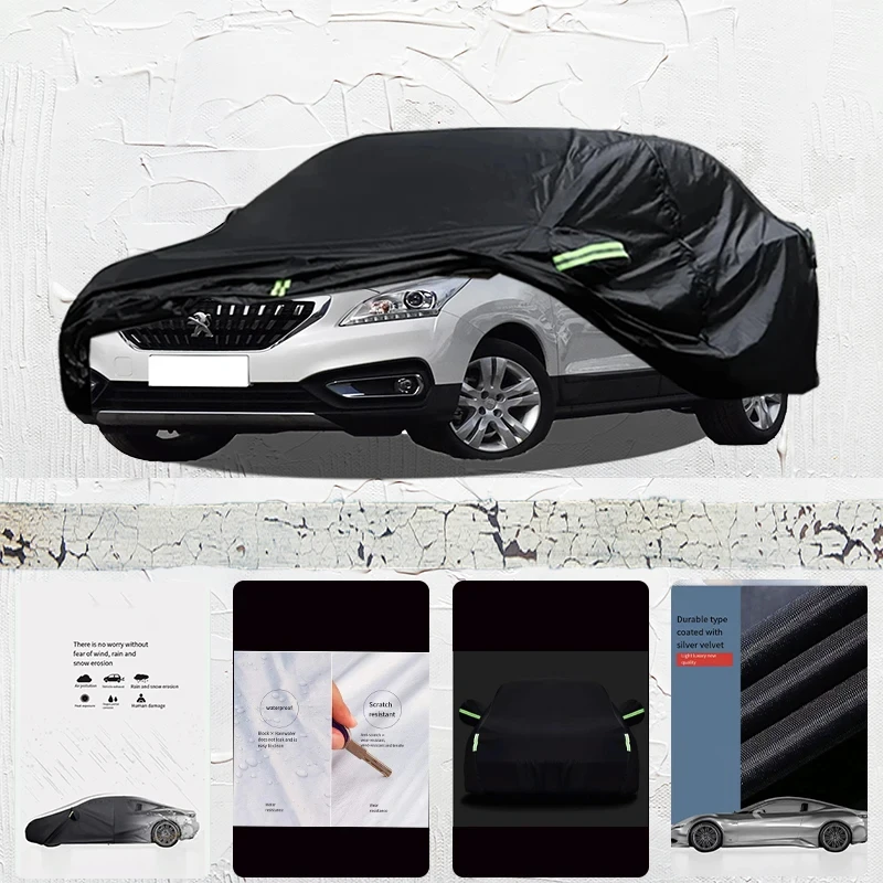 

For Peugeot 3008 Car cover Exterior Car Cover Outdoor Protection Full Car Covers Waterproof