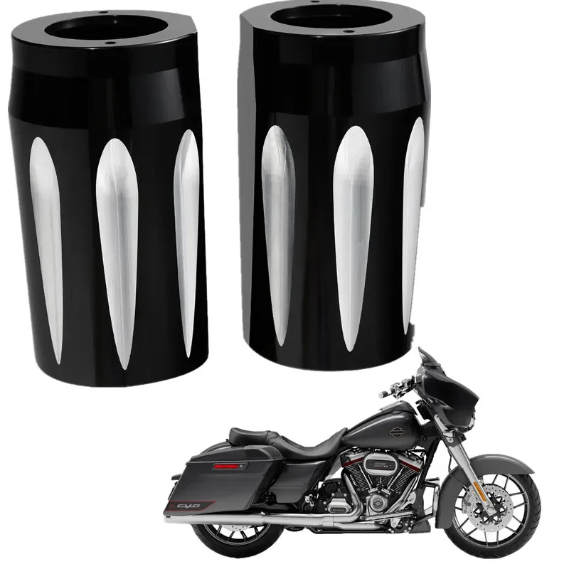 For Harley Touring Street Glide Electra Glide CVO Ultra Limited Road King Freewheeler 2014-2022 Fork Boot Slider Cover