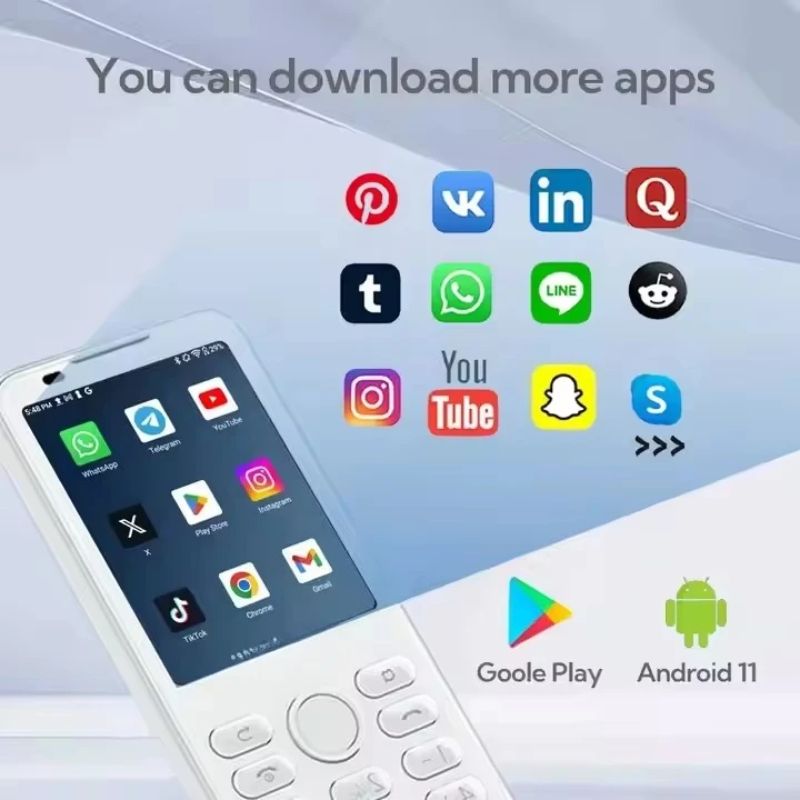 Smart 3GB+32GB Android 3G&4G Keyboard F21 Pro, Bekas Klasik