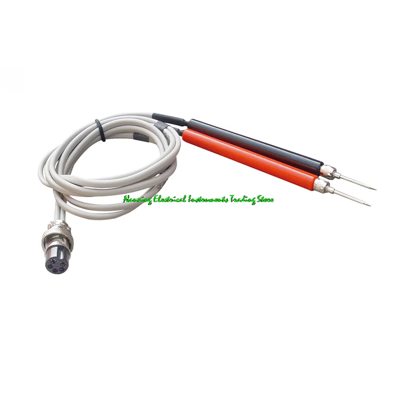 TONGHUI TH26018A/TH26018B/TH26019 نوع المسبار/اختبار الرصاص 5pin كابل اختبار مناسب لاختبار المقاومة المنخفضة TH2512 +/TH2522