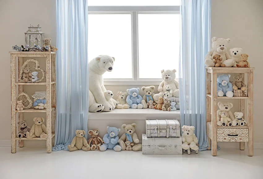 Mehofond Nền Chụp Ảnh Trong Nhà Hoạt Hình Balo Trẻ Em 1st Sinh Nhật Chân Dung Decoratio Phông Nền Chụp Ảnh Phòng Thu