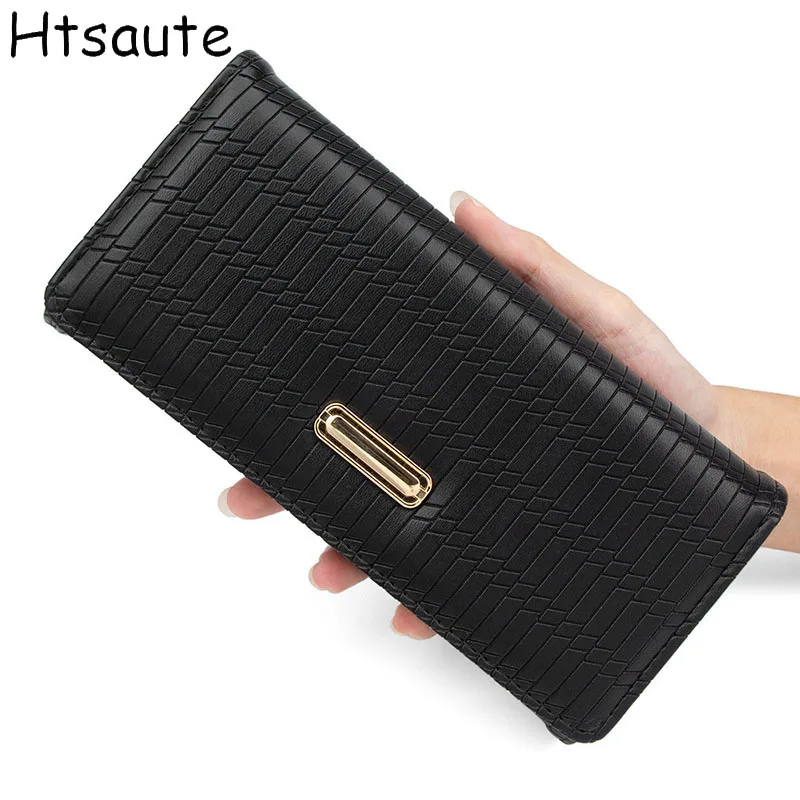 Multi Function Women Wallets Card Holder Large Capacity Phone Holder Long Purse PU Leather Clutch Bag Green Color cartera Hasp