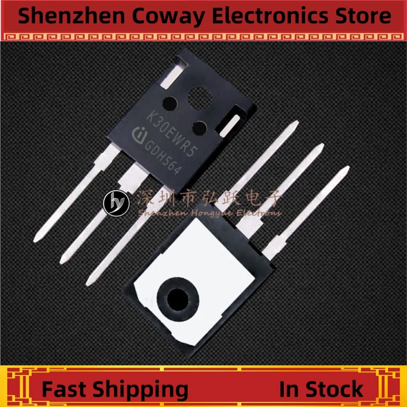 10PCS-30PCS  K30EWR5 IKW30N65WR5 TO-247  650V 40A    In Stock Fast Shipping