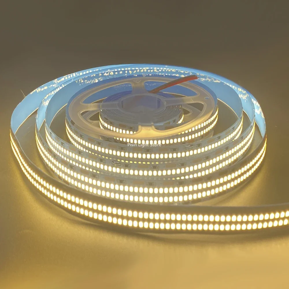 Utral Bright Led Strip Lights  Double row 624LEDs Flexible Ribbon Diode 312LEDs IP20 NO Waterproof Lamp Lights Strips DC12V 5m