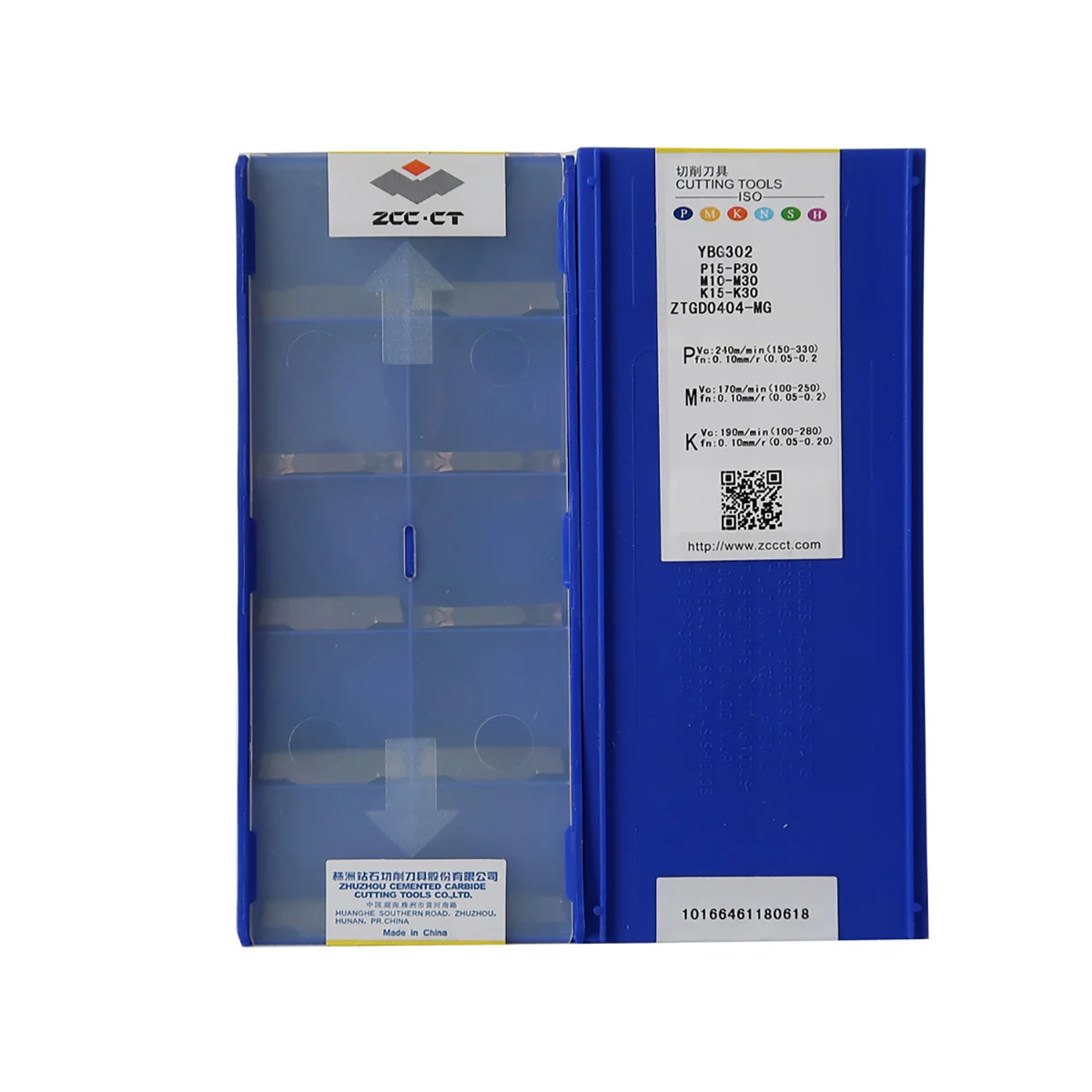 

100% Original ZTGD04 Series 04 MM/MG YB9320/YBG302/YBC152 Grooving Tool Inserts