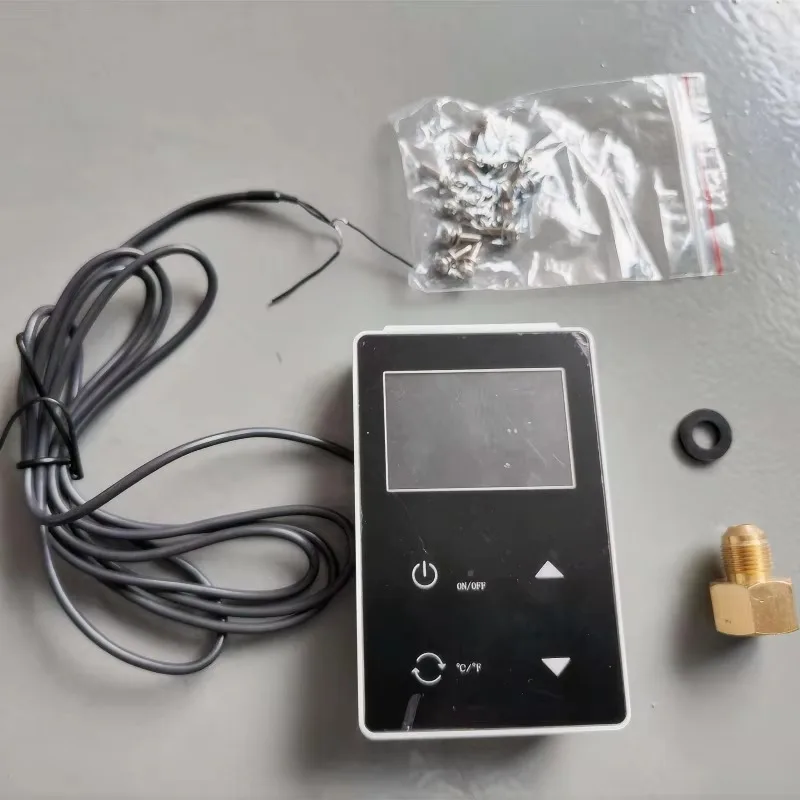 سخان مياه مدمج 12 فولت 8 لتر غاز البترول المسال، 56,000 وحدة حرارية بريطانية 2.4 GPM نظام دقيق للتخييم RV والخارج على الشبكة