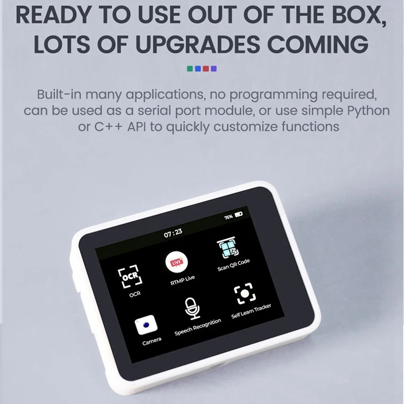 لوحة تطوير Daily Maixcam Pro RISC-V AI كاميرا رؤية NPU معالجة Lmage كاميرا مسابقة الصوت Yolo